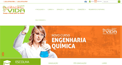 Desktop Screenshot of cienciasdavida.com.br