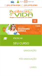Mobile Screenshot of cienciasdavida.com.br
